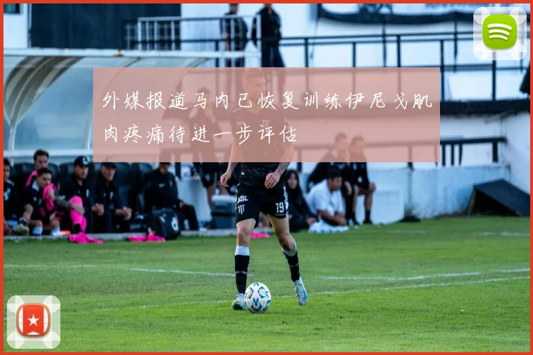 外媒报道马内已恢复训练伊尼戈肌肉疼痛待进一步评估