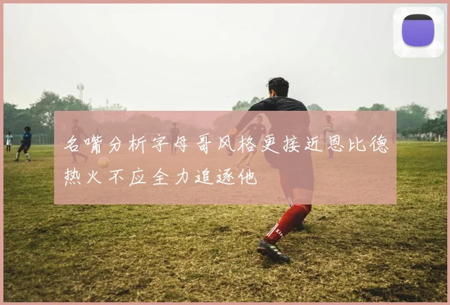 名嘴分析字母哥风格更接近恩比德热火不应全力追逐他